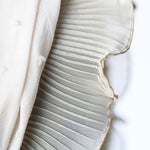 Cinta Plisada Gasa Garrucha 4&#39;5cm Beige - Ribes y Casals