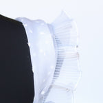 Cinta Plisada Gasa Garrucha 4&#39;5cm Blanco - Ribes y Casals