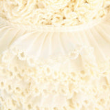 Cinta Plisada Piquillo Garrucha 3cm Cruda - Ribes y Casals