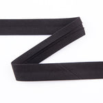 Cinta Bies Canutillo Negro 18mm - Ribes y Casals