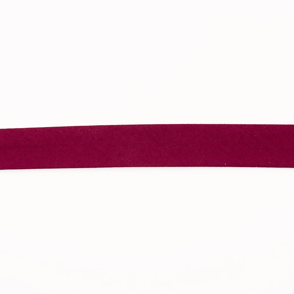 Cinta al Bies Elástico Granate 18mm - Ribes y Casals