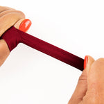 Cinta al Bies Elástico Granate 18mm - Ribes y Casals