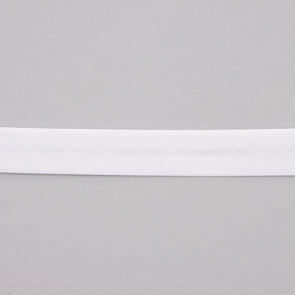 Cinta Bies Elástico Blanco 18mm - Ribes y Casals