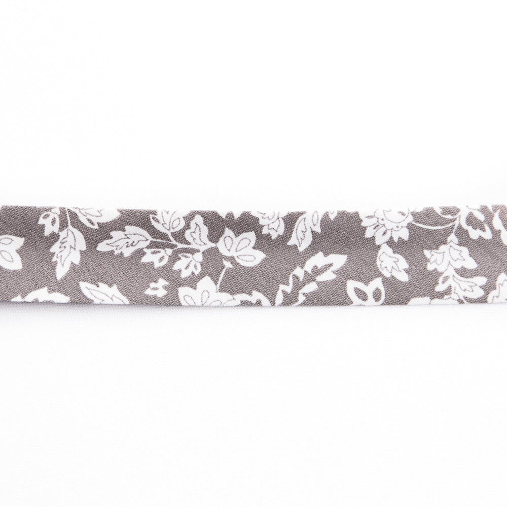 Cinta Bies Garden Gris 18 mm - Ribes y Casals