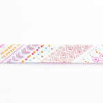 Cinta Bies Geo Rosa 18 mm - Ribes y Casals