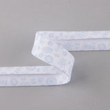 Cinta Bies Hojas Azul 18 mm - Ribes y Casals