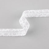 Cinta Bies Hojas Gris 18 mm - Ribes y Casals