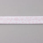 Cinta Bies Hojas Rosa 18 mm - Ribes y Casals