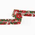 Cinta Bies Navidad Rojo 30mm - Ribes y Casals