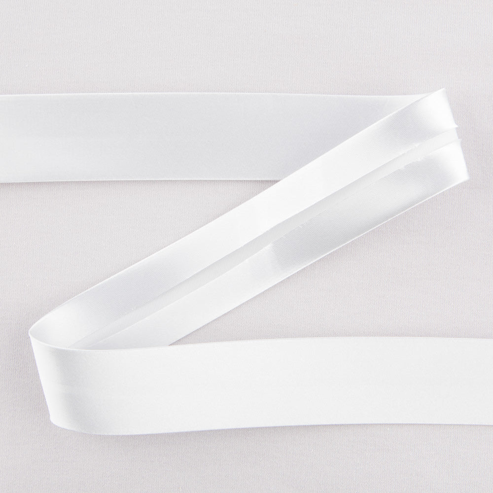 Cinta Bies Raso Gris Perla 18 mm - Ribes y Casals