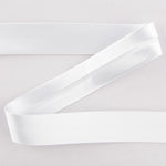 Cinta Bies Raso Gris Perla 30 mm - Ribes y Casals