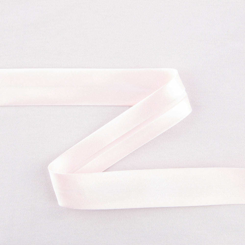 Cinta Bies Raso Salmón 18 mm - Ribes y Casals