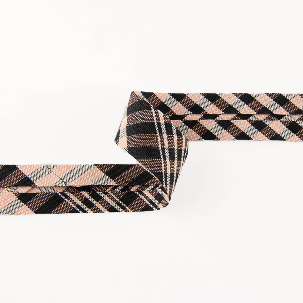 Cinta Bies Cuadros Rústico 30mm - Ribes y Casals