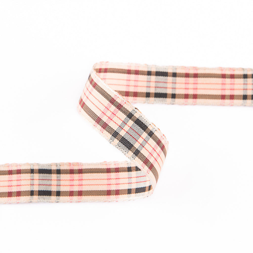 Cinta Escocesa Beige - Ribes y Casals