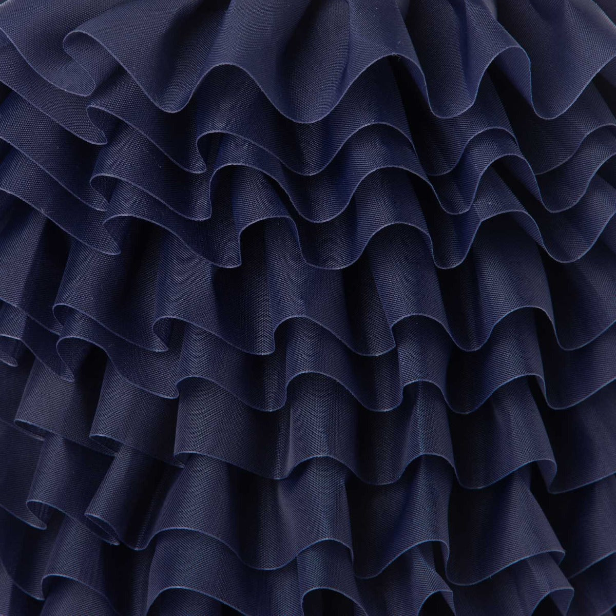 Cinta Plisada Garrucha 6 cm Marino - Ribes y Casals