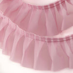 Cinta Plisada Garrucha 6 cm Rosa - Ribes y Casals