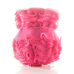 Cinta Plisada Gasa Garrucha 4&#39;5cm Fucsia - Ribes y Casals