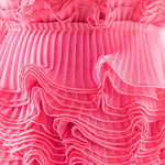 Cinta Plisada Gasa Garrucha 4&#39;5cm Fucsia - Ribes y Casals