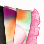 Cinta Plisada Gasa Garrucha 4&#39;5cm Fucsia - Ribes y Casals