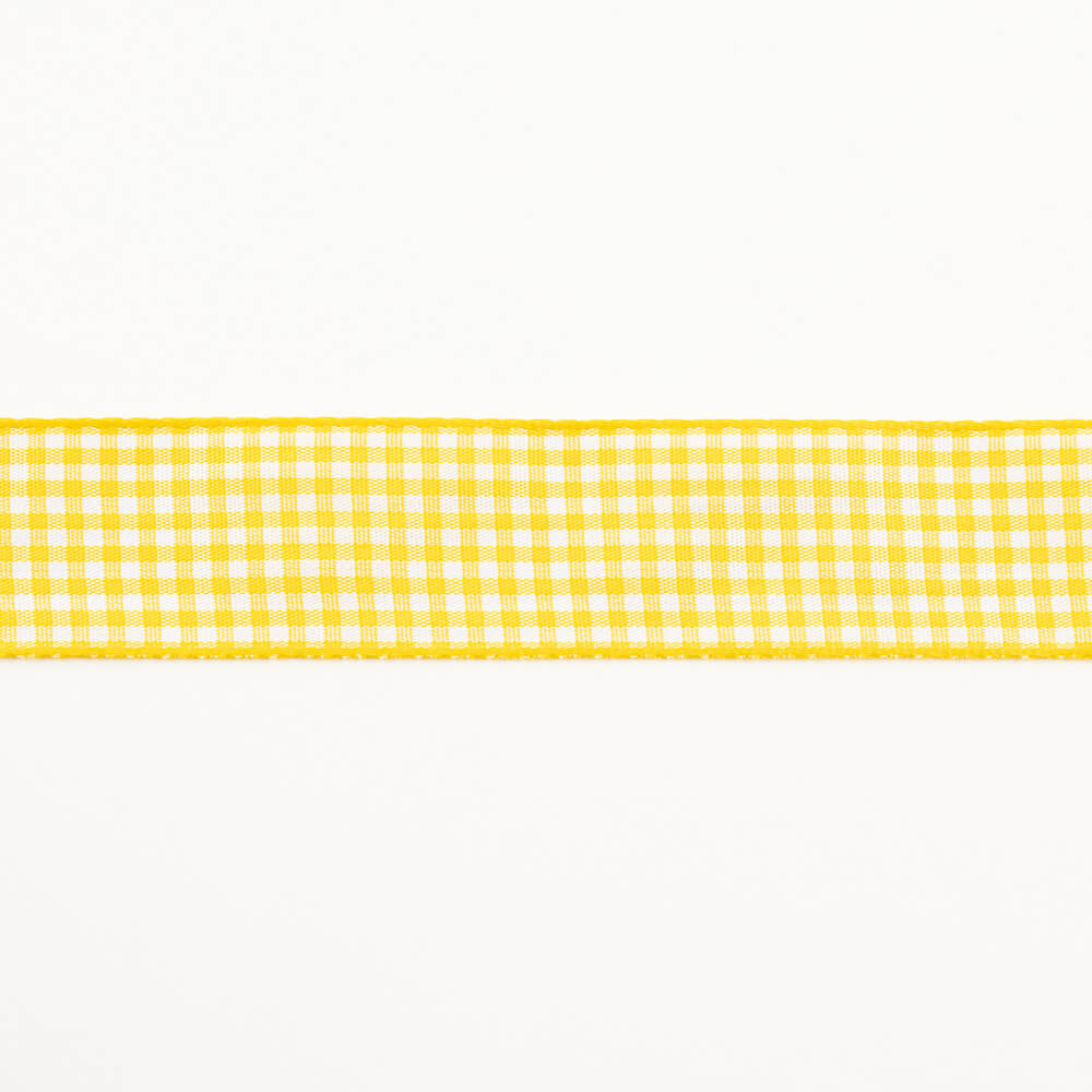 Cinta Vichy Amarillo - Ribes y Casals