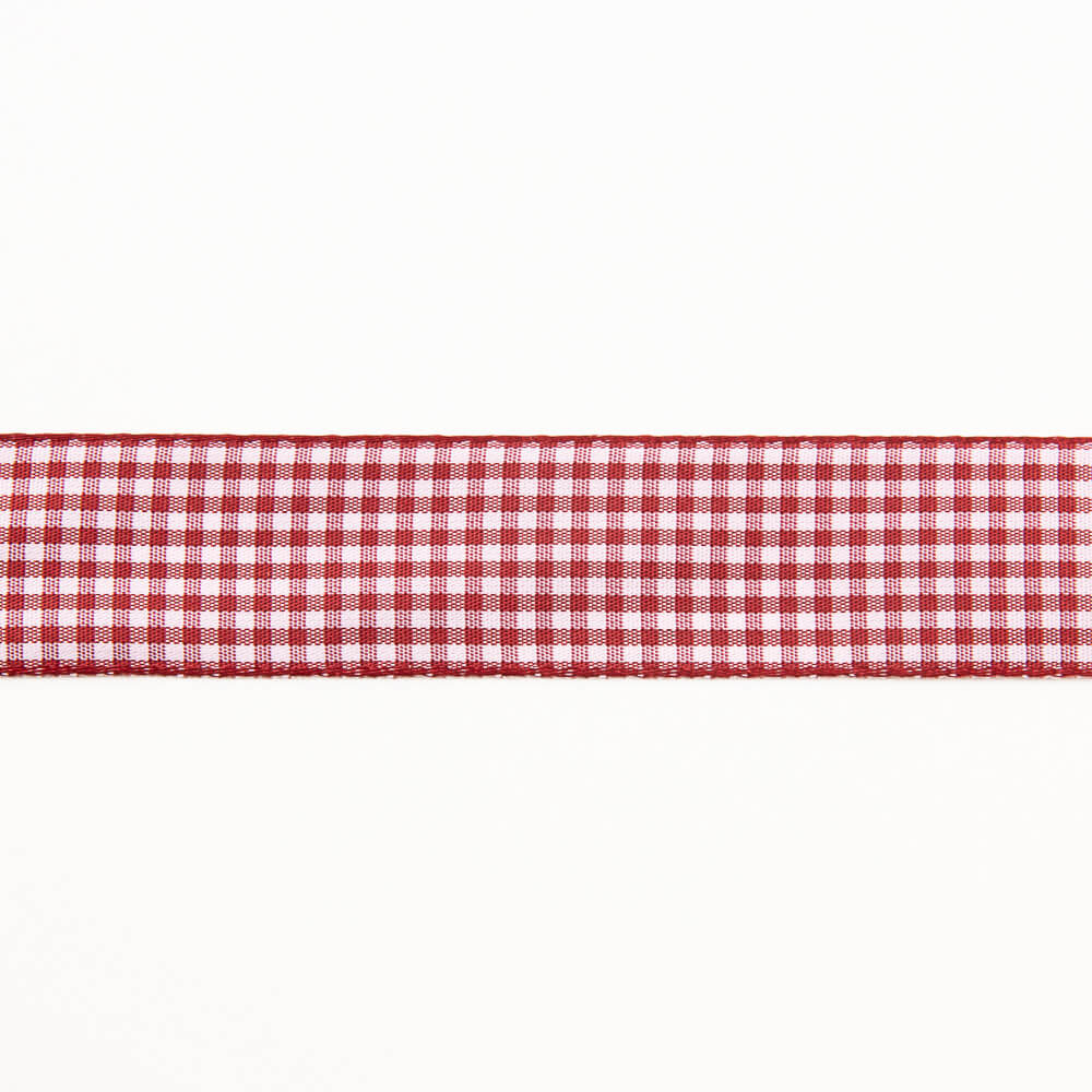 Cinta Vichy Granate - Ribes y Casals