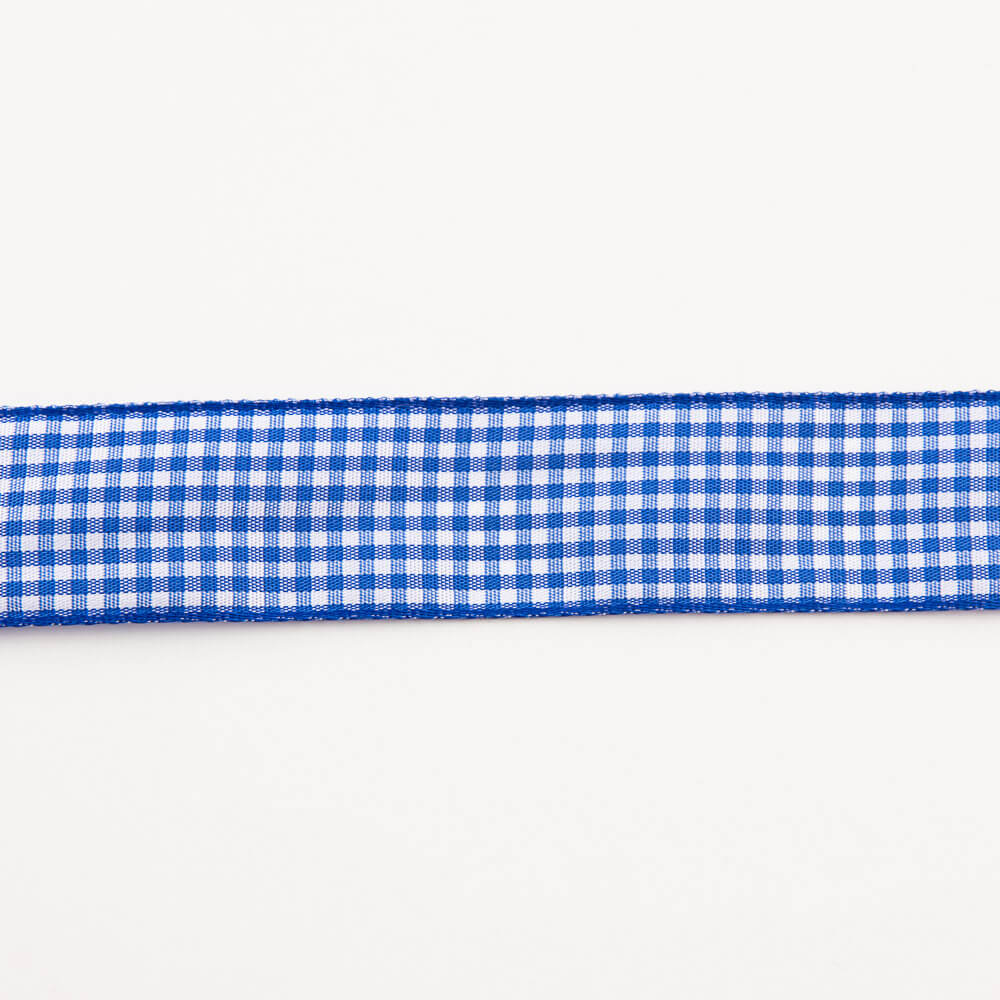 Cinta Vichy Azul Medio - Ribes y Casals