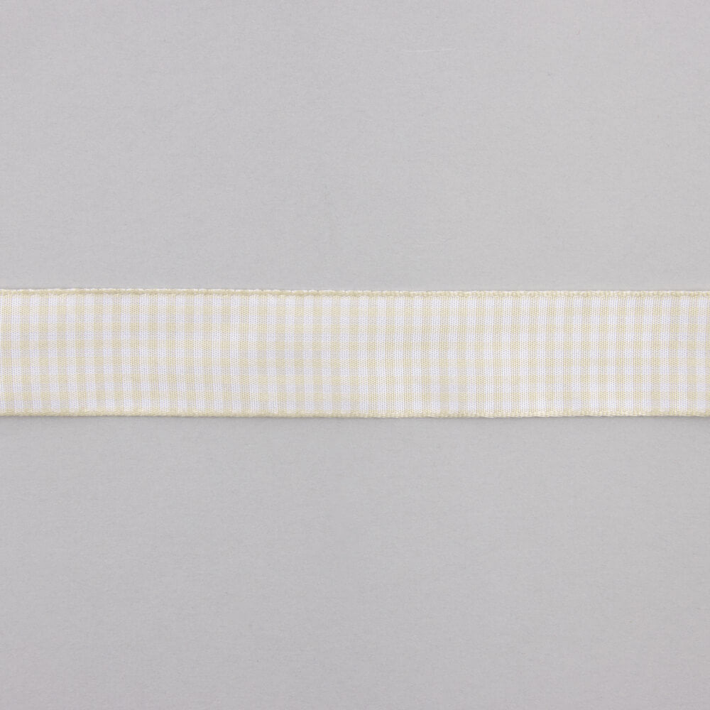 Cinta Vichy Beige - Ribes y Casals