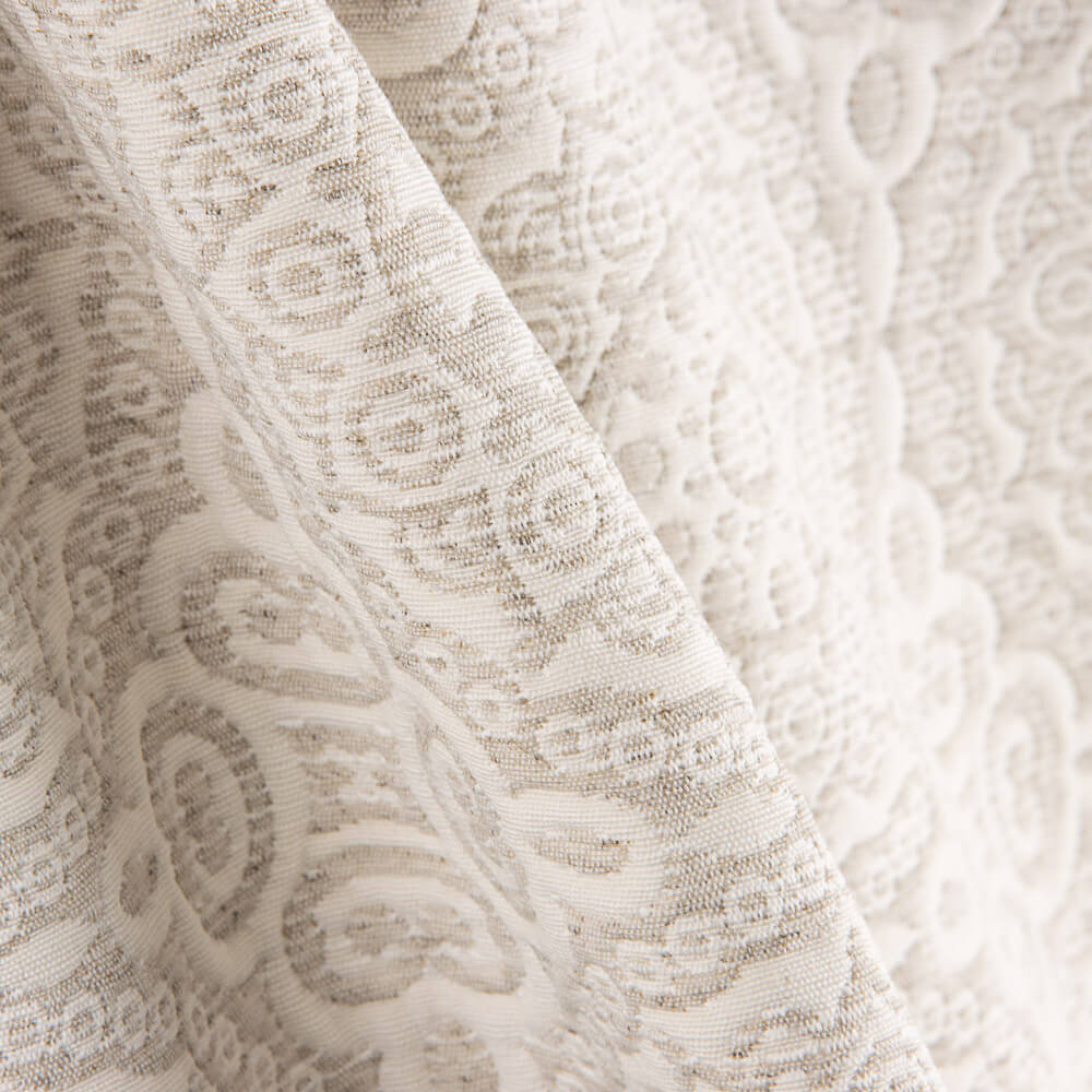 Colcha Piqué Mandala Arena - Ribes y Casals