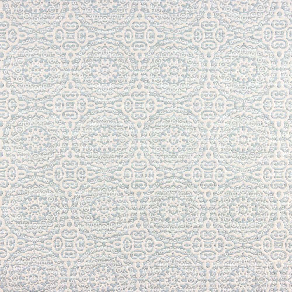 Colcha Piqué Mandala Verde Agua - Ribes y Casals