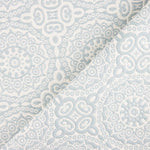 Colcha Piqué Mandala Verde Agua - Ribes y Casals