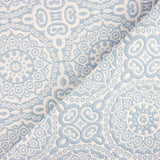 Colcha Piqué Mandala Verde Agua - Ribes y Casals