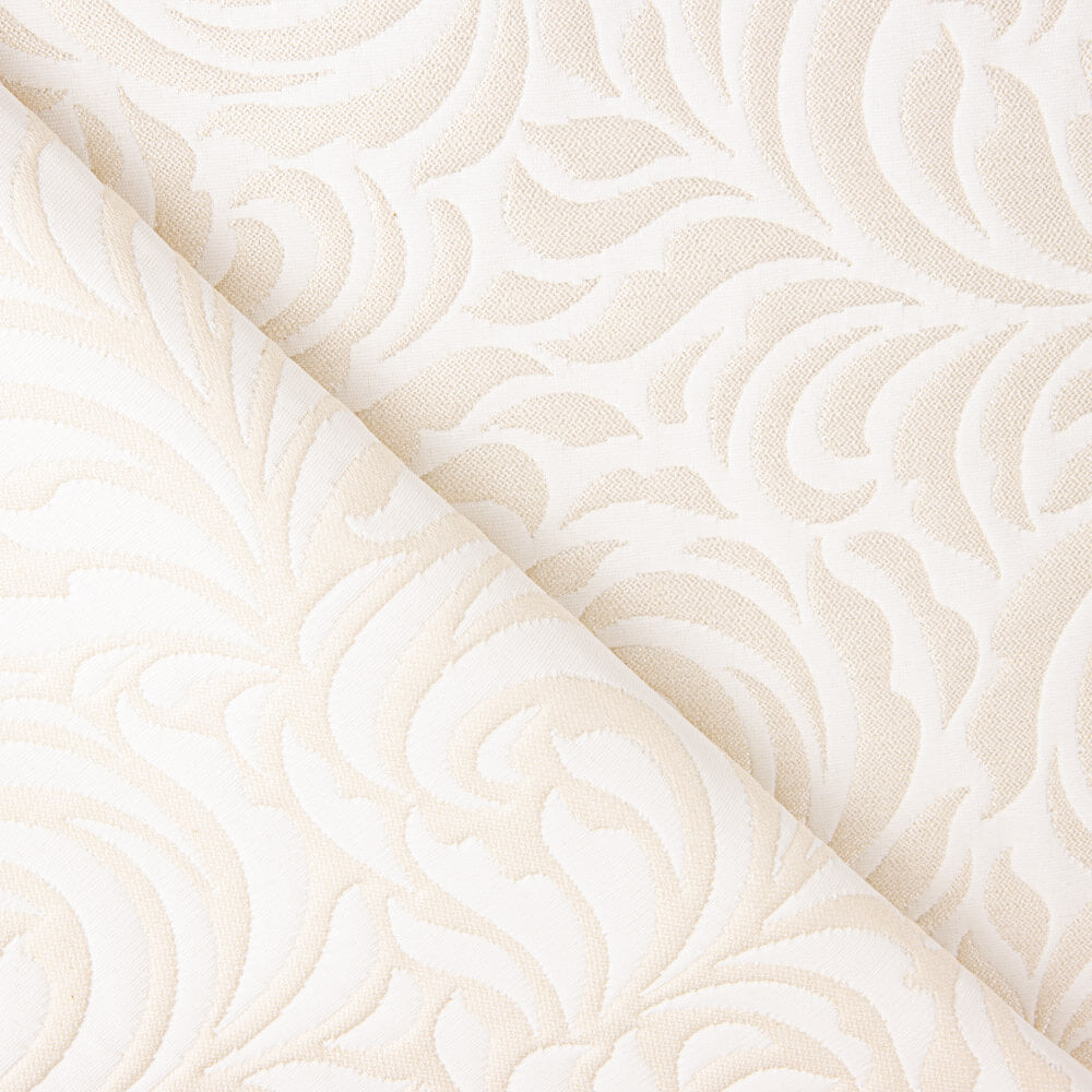 Colcha Tapicería Barroco Bicolor Crudo - Ribes y Casals