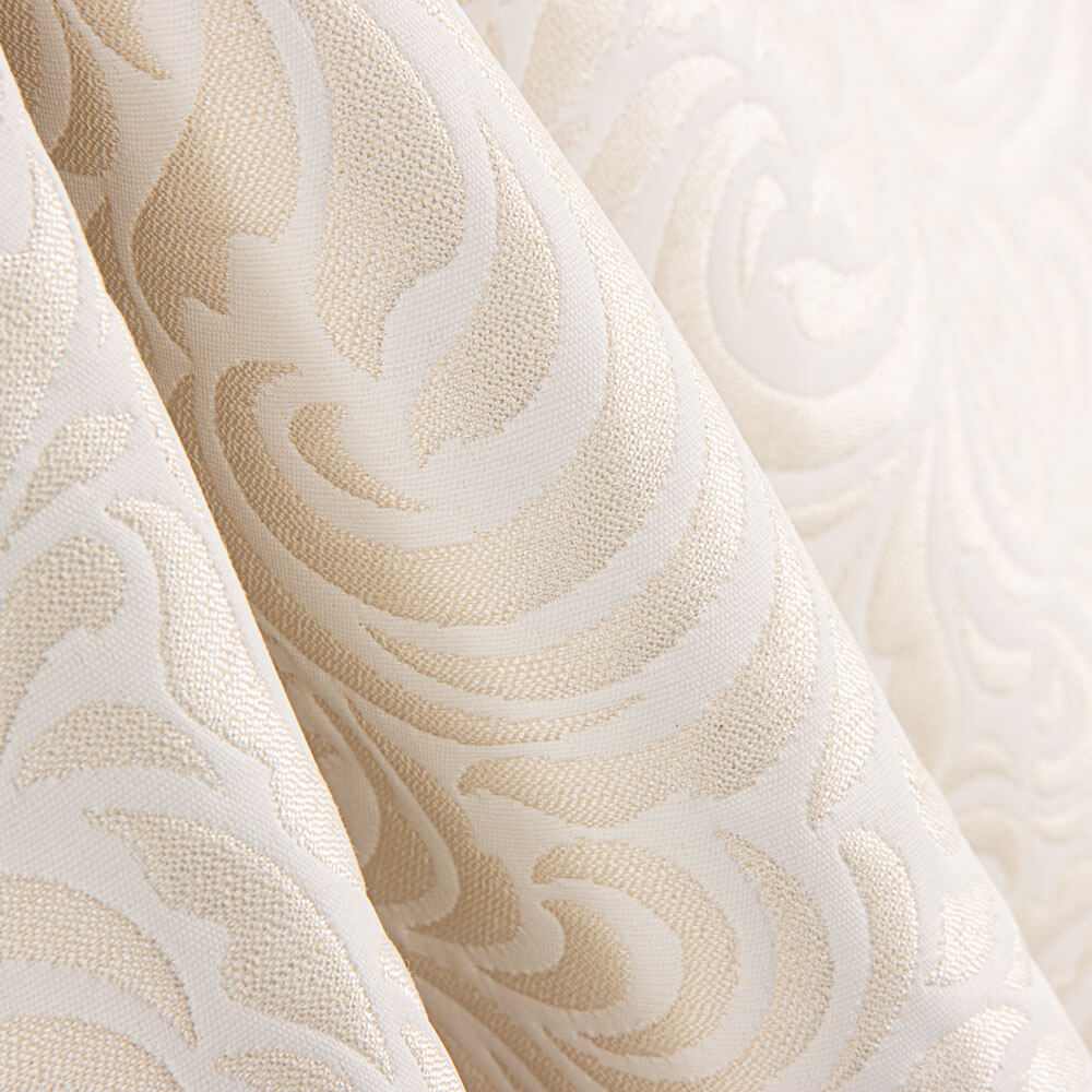 Colcha Tapicería Barroco Bicolor Crudo - Ribes y Casals