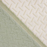 Tela Colcha Zig Zag Verde Claro - Ribes y Casals