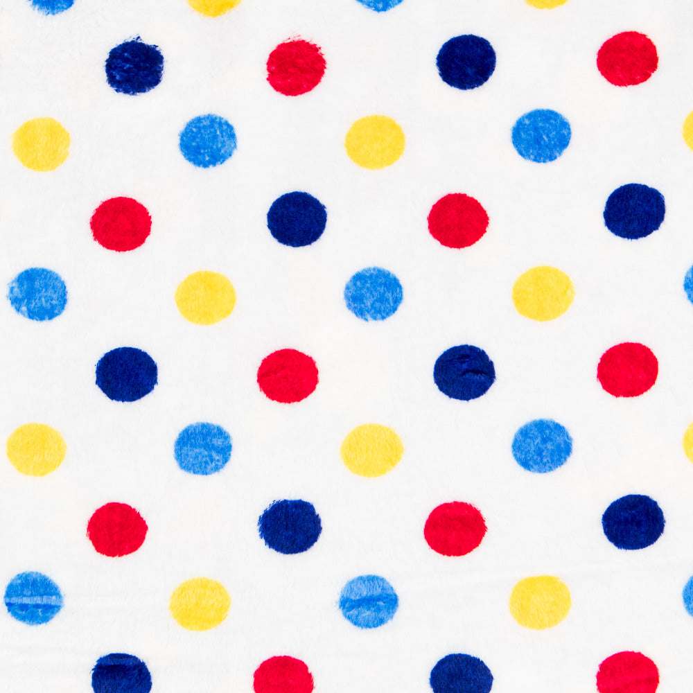 Coralina Reversible Aviones Azul y lunares colores - Ribes y Casals