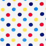 Coralina Reversible Aviones Azul y lunares colores - Ribes y Casals