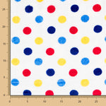 Coralina Reversible Aviones Azul y lunares colores - Ribes y Casals