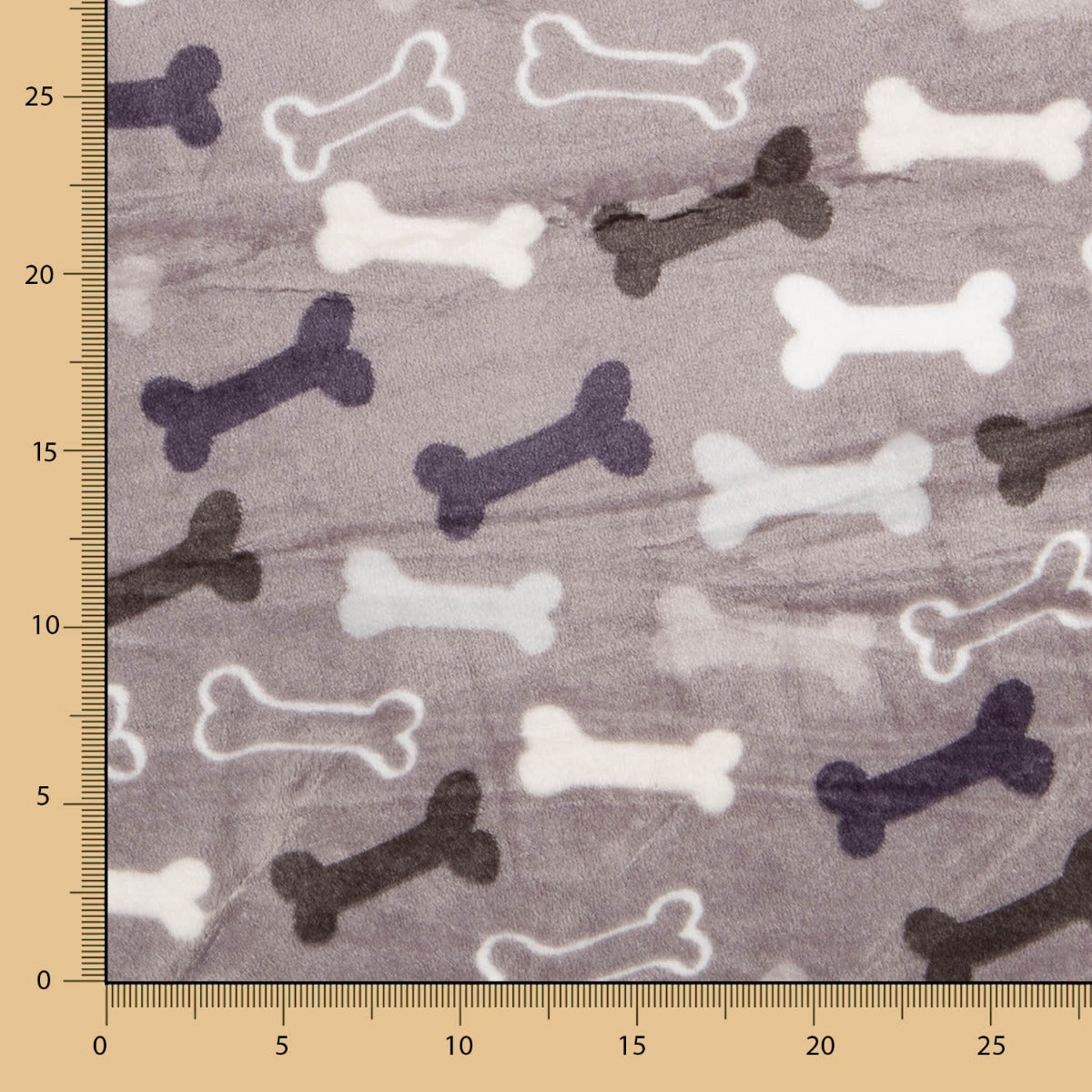 Retal Coralina Huesos Gris 125x145 cm - Ribes y Casals