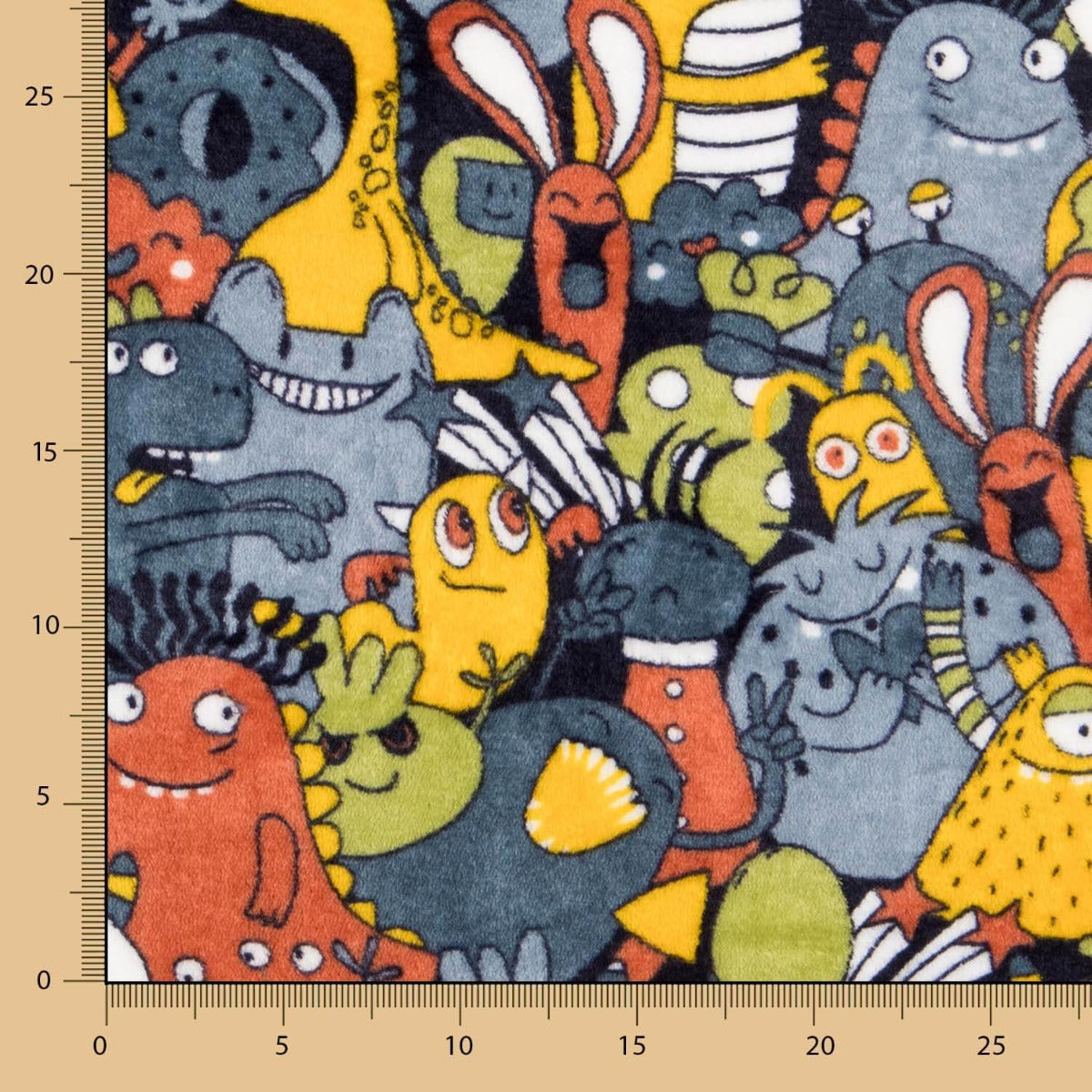 Coralina Estampada Monstruos - Ribes y Casals