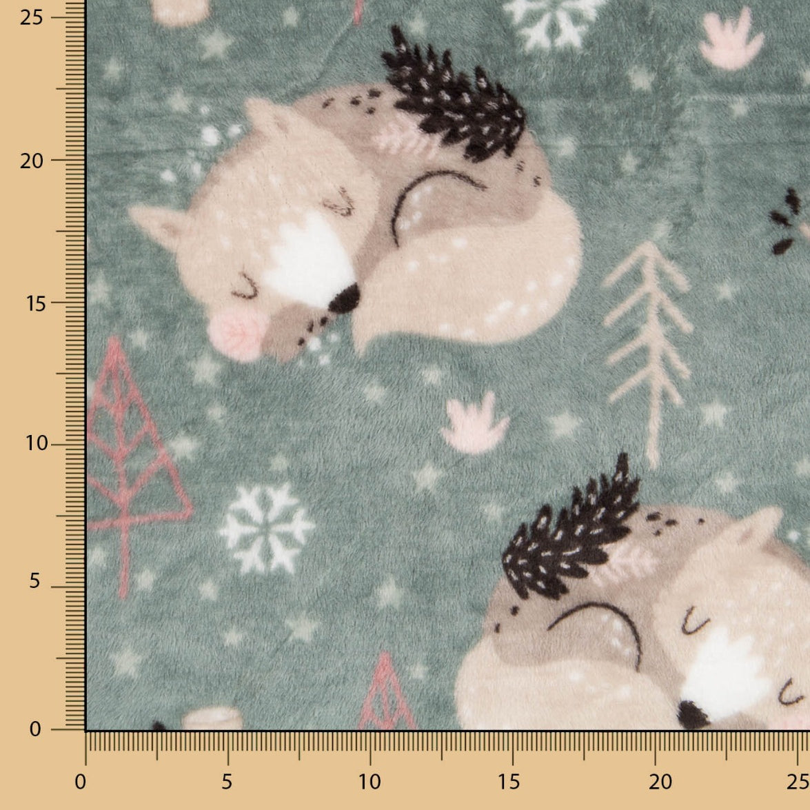 Coralina Zorros Verde - Ribes y Casals