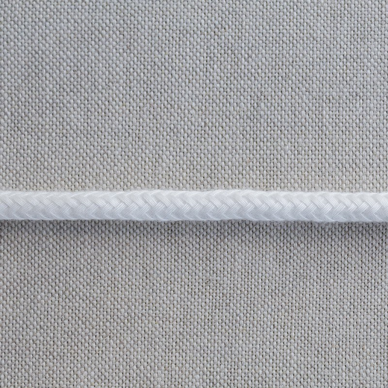 Cordón Algodón Blanco 70 mm - Ribes y Casals