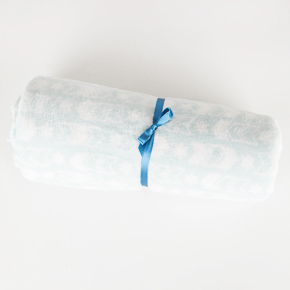 Corte Para Manta Flechas Azul - Ribes y Casals