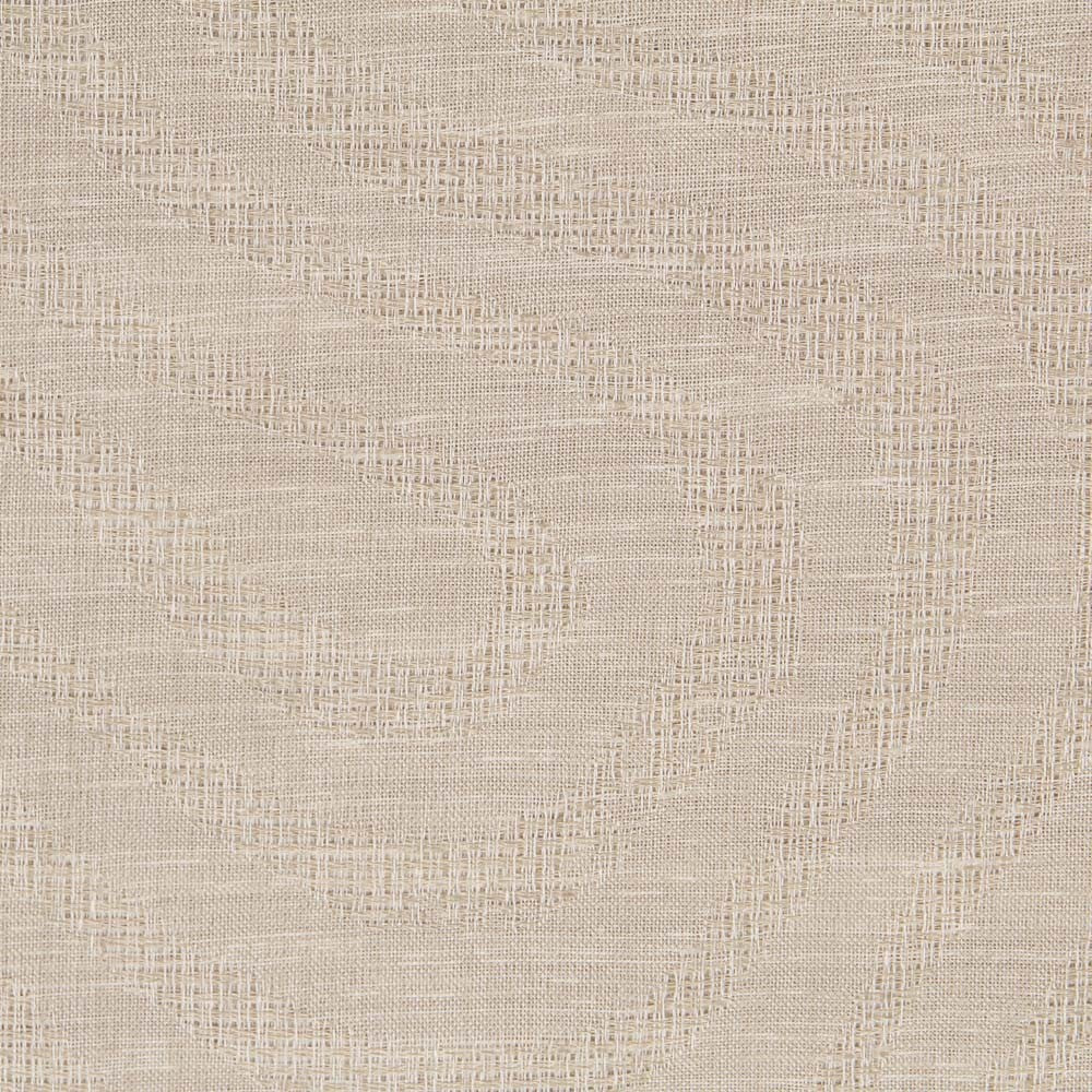Cortina Beige Jacquard Geométrico - Ribes y Casals