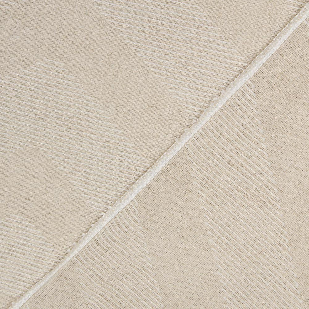 Cortina Beige Zigzag - Ribes y Casals