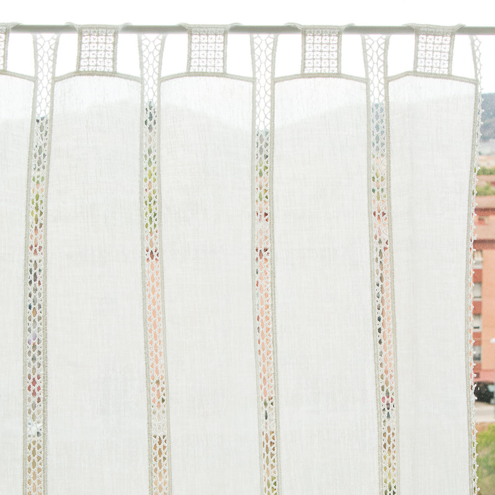 Cortina Tendina Bordada 210 cm - Ribes y Casals