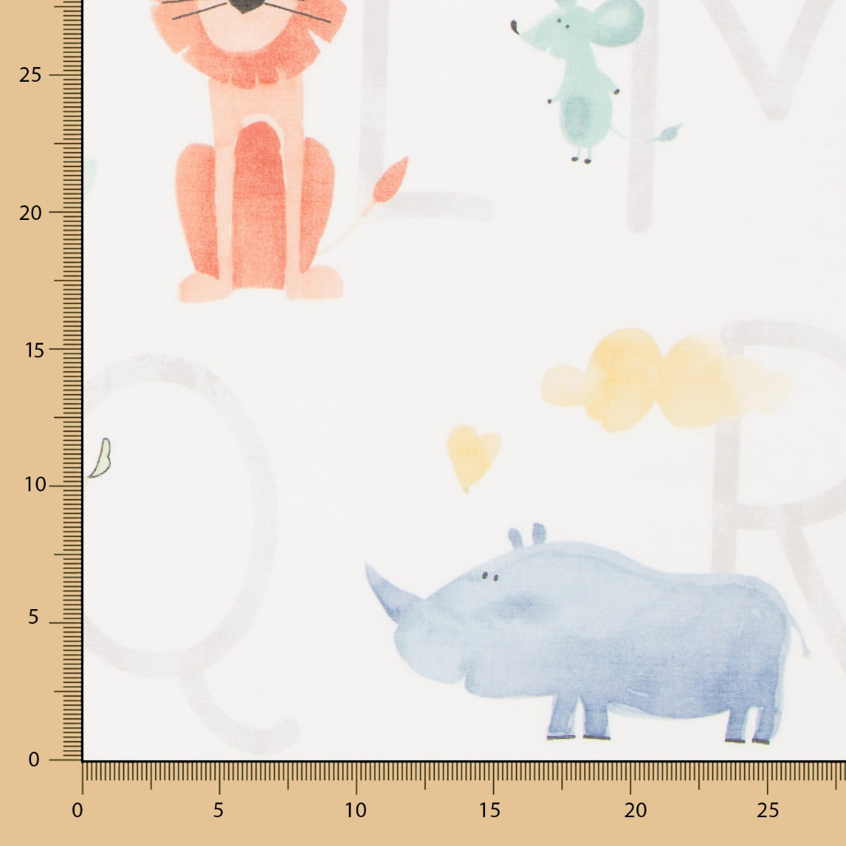 Visillo Poliéster Estampado Animales - Ribes y Casals