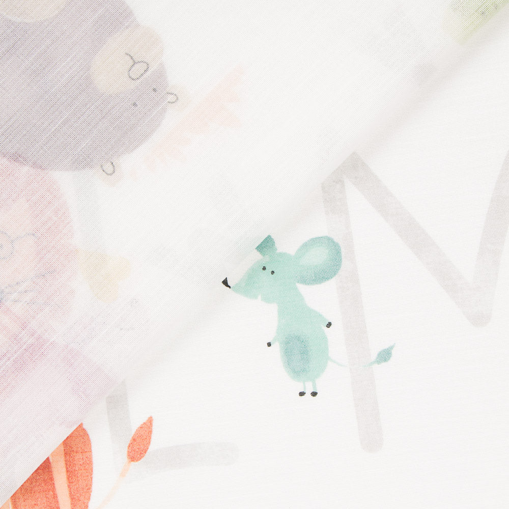 Visillo Poliéster Estampado Animales - Ribes y Casals