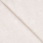 Visillo Poliéster Estrellas Natural - Ribes y Casals