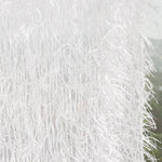 Cortina Fantasía Plumas Blanco Natural - Ribes y Casals