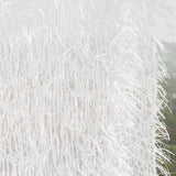 Cortina Fantasía Plumas Blanco Natural - Ribes y Casals